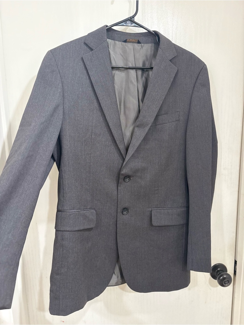 Banana Republic Modern fit evening formal Men's Gray Two-Button Sport Coat